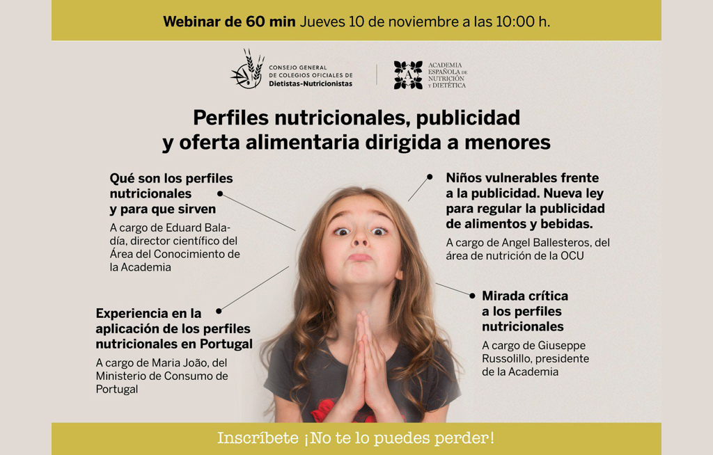 Perfiles nutricionales, publicidad y oferta alimentaria dirigida a menores