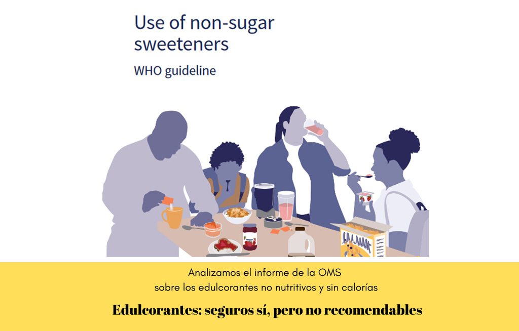 Nutricionistas aclaran la polémica sobre los edulcorantes