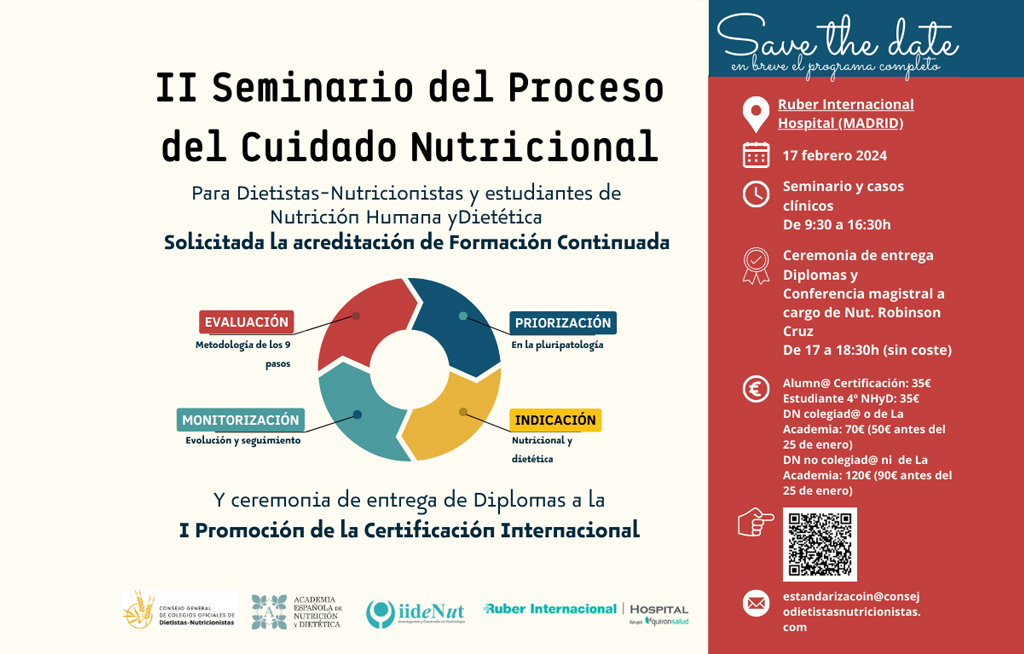 II Seminario del Proceso del Cuidado Nutricional (Presencial)